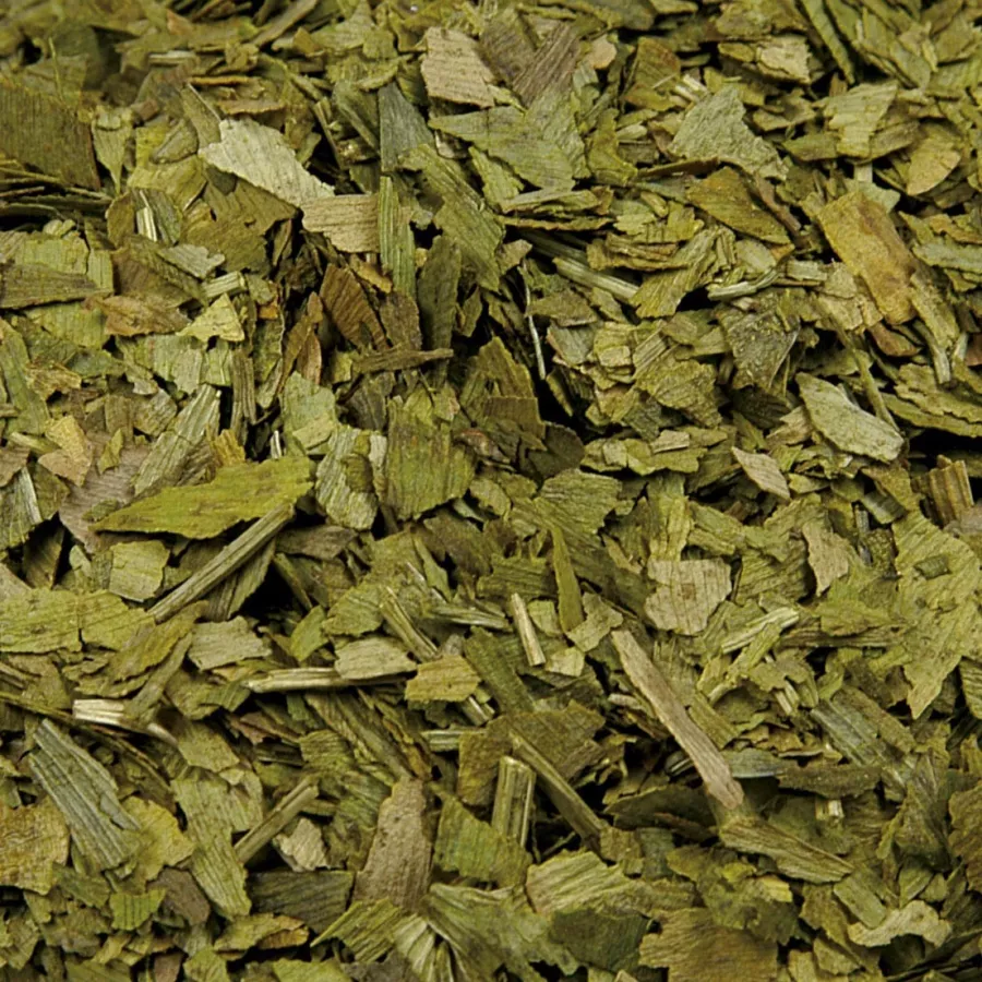 Ginkgo Biloba Blad Gesneden